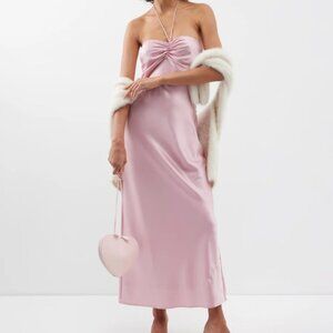 Like New Reformation Valora Satin Dress